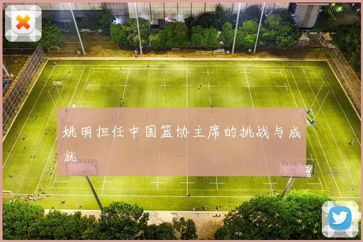 姚明担任中国篮协主席的挑战与成就
